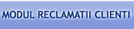 Modulul Reclamatii clienti - ISOtop Enterprise - Aplicatie ERP, sistem integrat